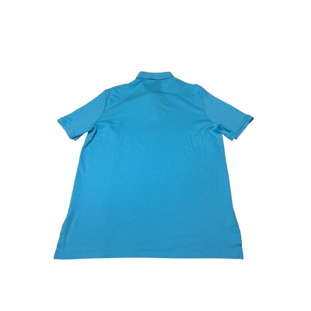 Polo Ralph Lauren Men XL SolfTouch Turquoise Blue Short Sleeve Polo Shirt Cotton